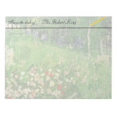 Daubigny's Garden, Vincent Van Gogh. beautiful Notitieblok (Voorkant)