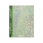 Daubigny's Garden, Vincent Van Gogh. beautiful Notitieblok (Linkerzijde)