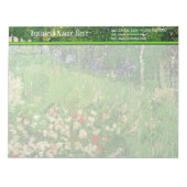 Daubigny's Garden, Vincent Van Gogh. beautiful Notitieblok (Voorkant)