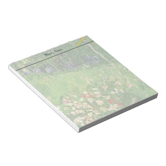 Daubigny's Garden, Vincent Van Gogh. beautiful Notitieblok (Schuin)