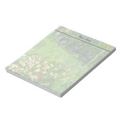 Daubigny's Garden, Vincent Van Gogh. beautiful Notitieblok (Linkerzijde)