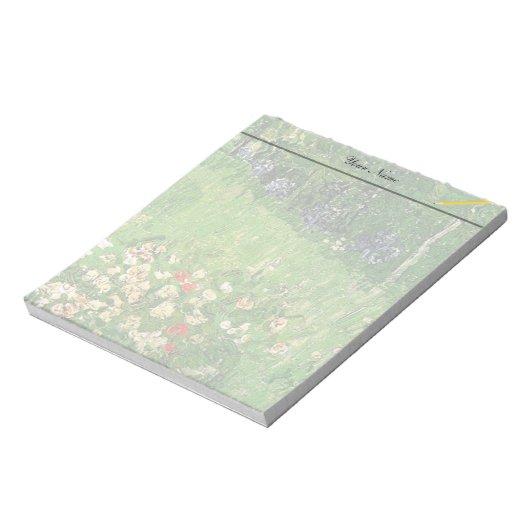 Daubigny's Garden, Vincent Van Gogh. beautiful Notitieblok (Linkerzijde)