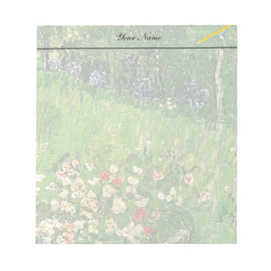 Daubigny's Garden, Vincent Van Gogh. beautiful Notitieblok (Voorkant)