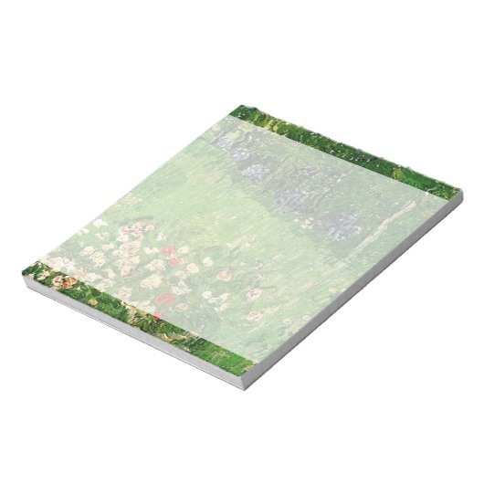 Daubigny's Garden, Vincent Van Gogh. beautiful Notitieblok (Linkerzijde)