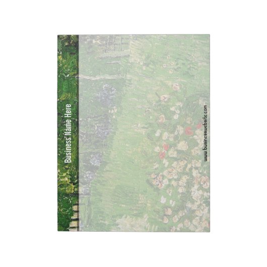 Daubigny's Garden, Vincent Van Gogh. beautiful Notitieblok (Linkerzijde)