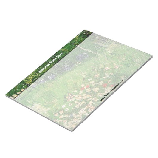 Daubigny's Garden, Vincent Van Gogh. beautiful Notitieblok (Schuin)