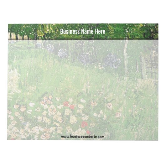 Daubigny's Garden, Vincent Van Gogh. beautiful Notitieblok (Voorkant)