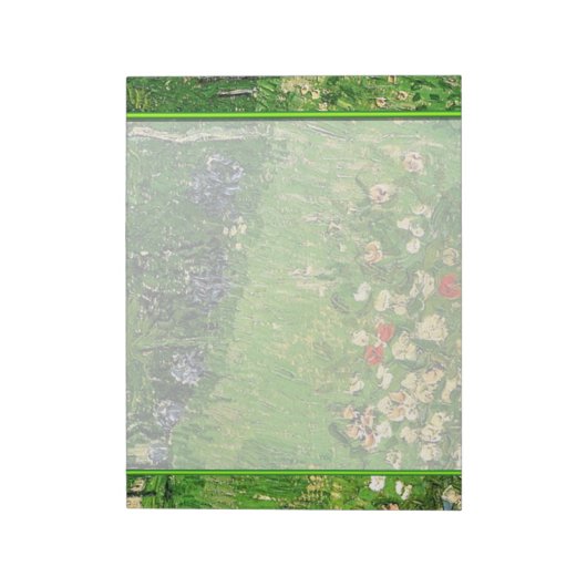 Daubigny's Garden, Vincent Van Gogh. beautiful Notitieblok (Linkerzijde)