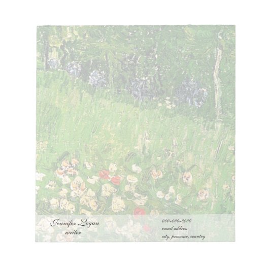 Daubigny's Garden, Vincent Van Gogh. beautiful Notitieblok (Voorkant)