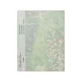 Daubigny's Garden, Vincent Van Gogh. beautiful Notitieblok (Linkerzijde)