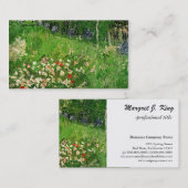 Daubigny's Garden, Vincent Van Gogh. beautiful Visitekaartje (Voorkant / Achterkant)