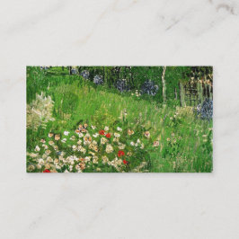 Daubigny's Garden, Vincent Van Gogh. beautiful Visitekaartje