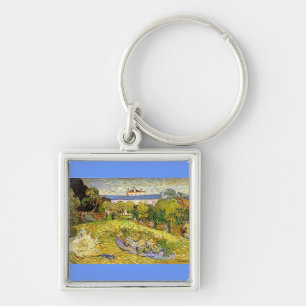 Daubigny's tuin van Vincent Van Gogh Sleutelhanger