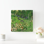 Daubigny's tuin. Vincent van Gogh, mooi Vierkante Klok (Huis)