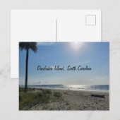 Daufuskie Island Hilton Head South Carolina Beach, Briefkaart (Voorkant / Achterkant)