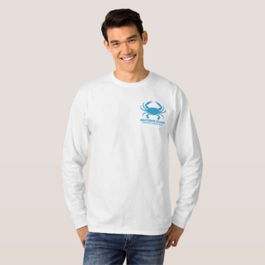 Daufuskie Island (krab) T-shirt (Voorkant volledig)