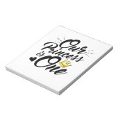 Daughter 1st Birthday Moms Dads Princess Notitieblok (Linkerzijde)