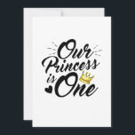 Daughter 1st Birthday Moms Dads Princess Save The Date<br><div class="desc">Princess koningin shirten voor papa en meisje,  perfecte ideeën voor Mannen Women Youth T-shirt voor je coole kinderen,  koning,  koningin,  legende,  vader,  grote broer,  kleine zus,  man,  slimme dochter,  oom,  opa,  mooi vriendin,  mooie moeder,  vrienden.</div>
