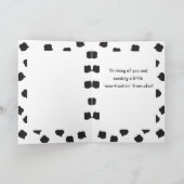 Daughter Away op College Denken aan jou Grappige K Kaart (Binnen)