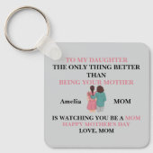 Daughter Becomes Mother Grandma’s Love Sleutelhanger (Voorkant)