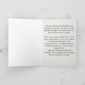 Daughter Birthday Card Kaart (Binnen)
