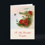 Daughter Birthday Card Kaart<br><div class="desc">Een mooie verjaardagskaart voor de speciale dochter in je leven!  Deze unieke kaart is een combinatie van een  illustratie en een meer contemporiënachtergrond,  met een kleine "vriend" in.  Pas de binnengroet aan om het nog persoonlijker te maken.  Je kunt deze creditcard zelfs wijzigen van een verjaardagskaart naar (?).</div>