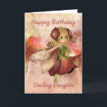 Daughter Birthday Card met aardbei en Cream Fai Kaart<br><div class="desc">Daughter Birthday-kaart met aardbei- en crèmevrij</div>