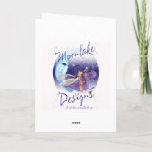 Daughter Birthday Card - Sunflower and Dragonfly Kaart (Achterkant)