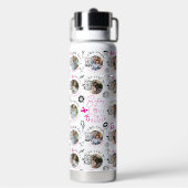 Daughter Birthday Custom Photo Waterfles (Achterkant)