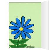 Daughter Birthday Floral Heart Balloon Any Age (Binnen (Links))