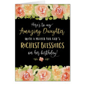 Daughter Birthday, hier is mijn geweldige dochter. (Voorkant)