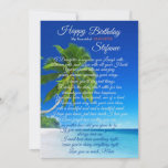 Daughter Birthday Kaart Greetings Love<br><div class="desc">Ik hoop dat je van deze geweldige Birthday Kaart geniet met deze,  Happy Birthday Mijn mooie dochter en een tropische scène erop. U kunt ALLE PERSOONLIJKE INFORMATIE op de kaart WIJZIGEN om aan uw behoeften te voldoen. Geniet van https://www.zazzle.com/store/artzdizigns</div>