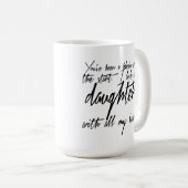 Daughter Blessing Coffee Mok (Voorkant rechts)