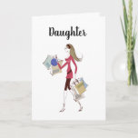 **DAUGHTER** CELEBRAAT U!VERJAARDAG KAART<br><div class="desc">IK BEN PERSOONLIJK VAN DEZE KAART. HET ZEGT ALLEMAAL... .*HOOGSTE TWEEDE DAG* EN *DOCHTER*</div>