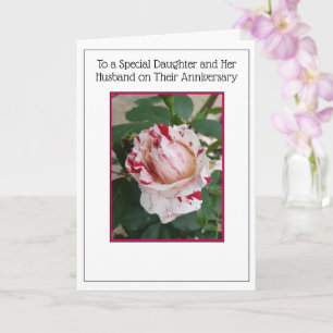 Daughter- en Husband-Jubileum-kaart Kaart