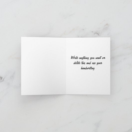 Daughter Fathers Day Inspirerend Quote Kaart (Binnen)