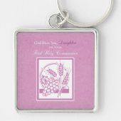 Daughter First Community, Roze Sleutelhanger (Voorkant)