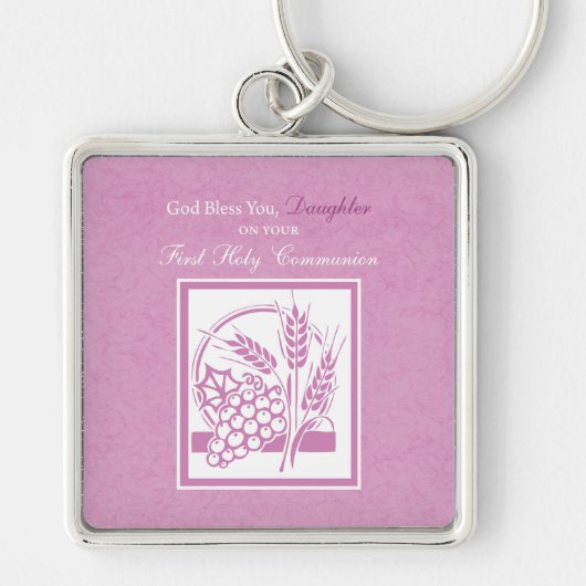 Daughter First Community, Roze Sleutelhanger (Voorkant)