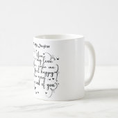 Daughter Gift - naar mijn dochter Koffiemok (Voorkant rechts)