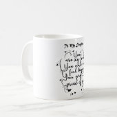 Daughter Gift - naar mijn dochter Koffiemok (Voorkant links)