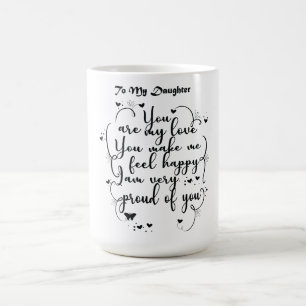 Daughter Gift - naar mijn dochter Koffiemok