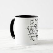 Daughter Gift - naar mijn dochter Mok (Voorkant links)