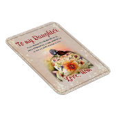 Daughter Gifts | Brief aan mijn dochter van mama Magneet (Rechterzijde)