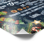 Daughter Gifts | Brief aan mijn dochter van papa Foto Afdruk (Hoek)