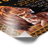 Daughter Gifts | Brief aan mijn dochter van papa Foto Afdruk (Hoek)