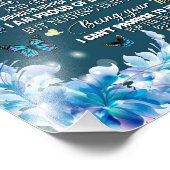 Daughter Gifts | Brief aan mijn dochter van papa Foto Afdruk (Hoek)