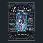 Daughter Gifts | Brief aan mijn dochter van papa Kaart<br><div class="desc">Daughter Gifts | Aan mijn dochter vergeet nooit dat ik van je hou... </div>