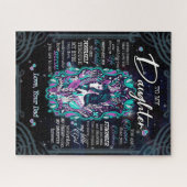 Daughter Gifts | Brief aan mijn dochter van papa Legpuzzel (Horizontaal)