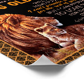 Daughter Gifts | Brief aan mijn dochter van papa Poster (Hoek)