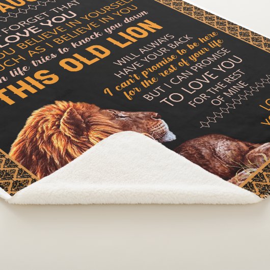 Daughter Gifts | Brief aan mijn dochter van papa Sherpa Deken (3/4)